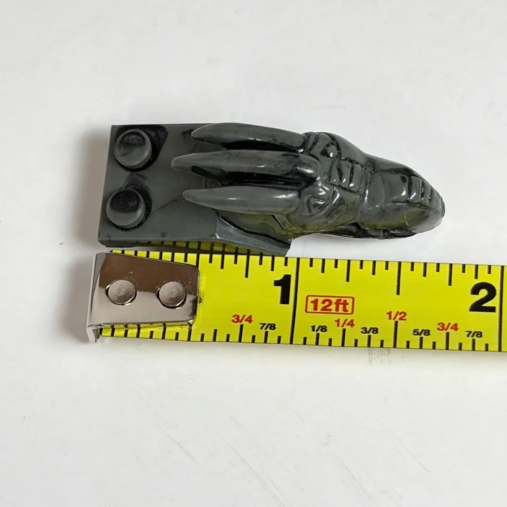 Mega Bloks Dragons Sorcerer's Lair Dragon Head Marbled Grey Black replacement